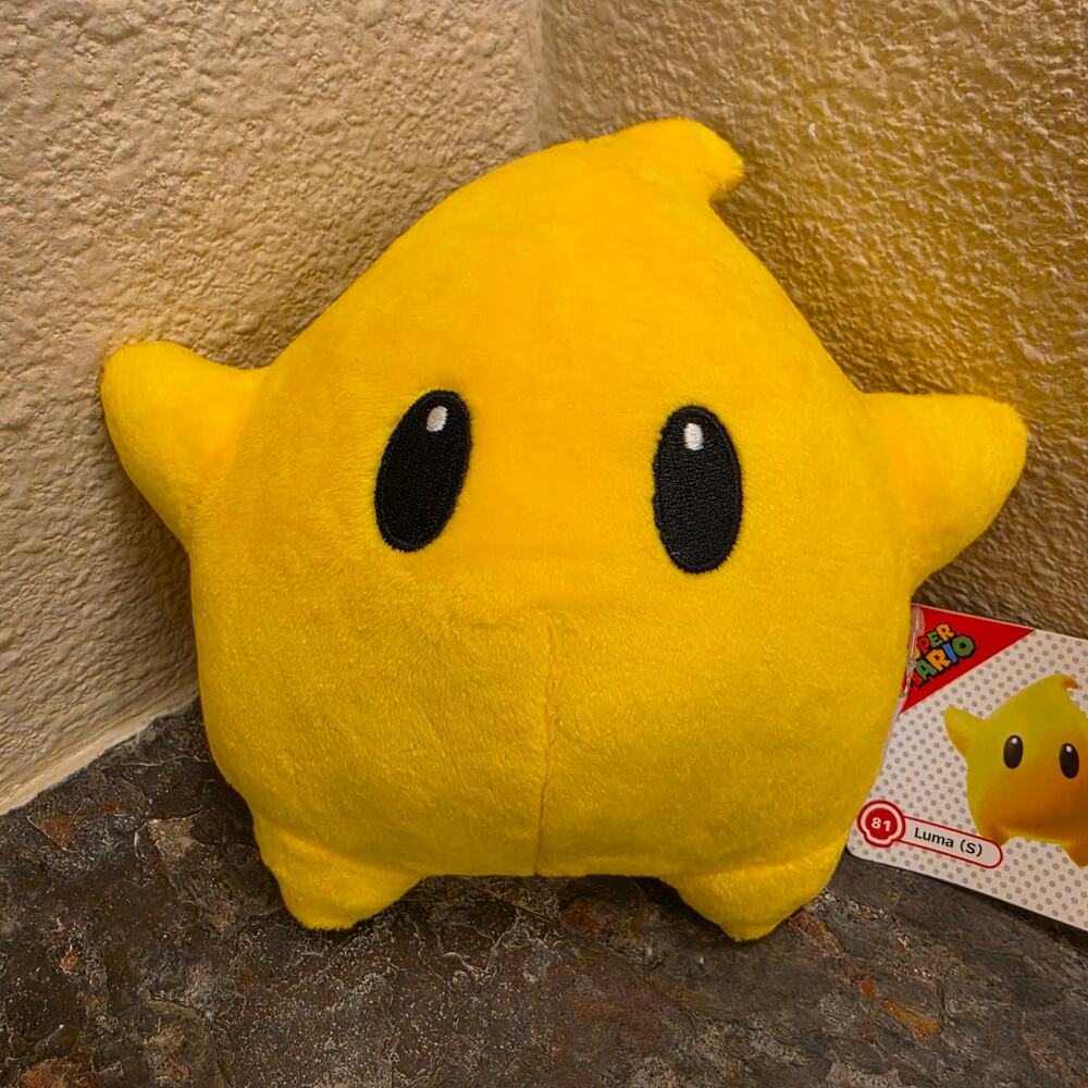 Plush - Luma, 6-inch (NEW) - Super Mario Galaxy - Nintendo